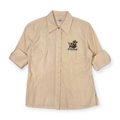 CASTELBAJAC SPOT カステルバジャック スポーツ 比翼 5分袖 シャツ 1/アイボリー系 レディース ゴルフ