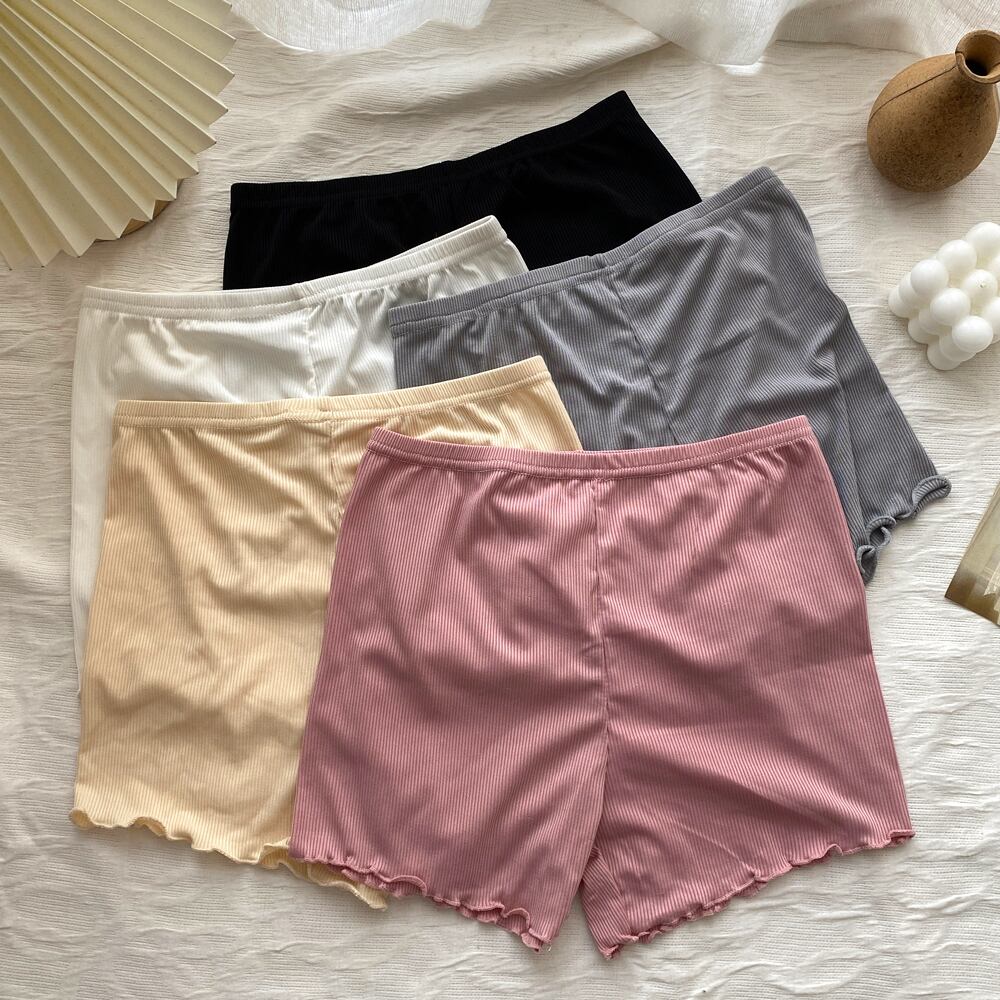 サマー薄手レギンス レディースソリッド カラーパンツ ショーツ 夏物 ブルマー ソリッドカラー YY-ファッション98648060338