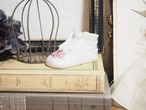 ピンクの薔薇プリント　ポーセリンベビーシューズ 画像9