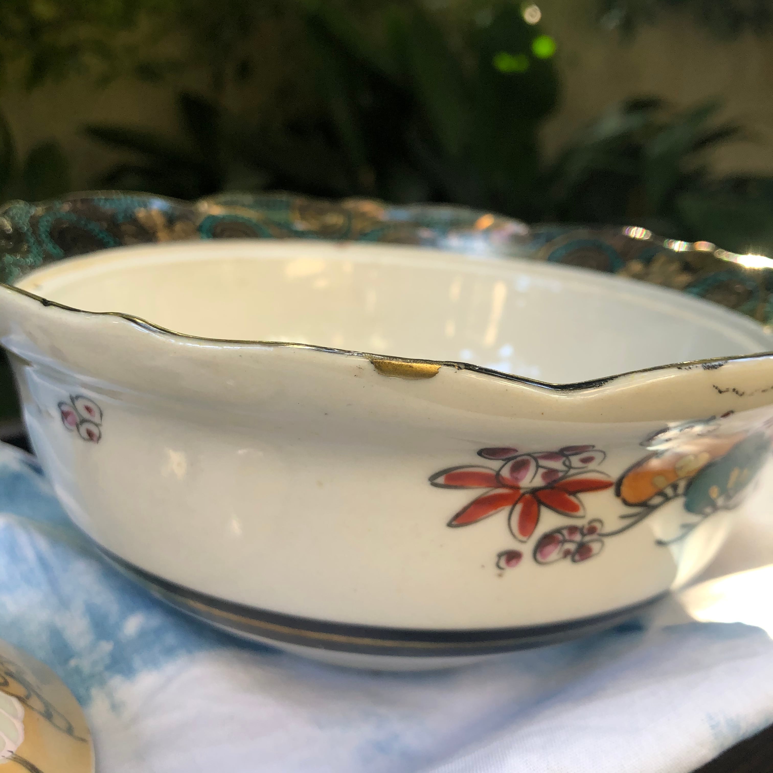 Y2907 九谷焼 金襴手 極上蓋茶碗 13客 共箱付き 九谷焼茶碗 （庄三風・彩色金欄手） | ドラえもん未来デパート オンライン