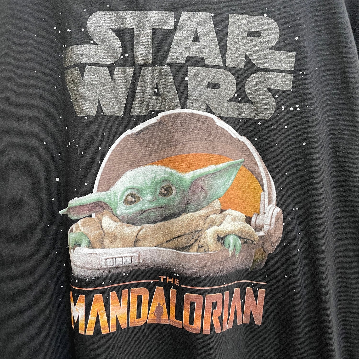 USA 古着 半袖 Tシャツ スターウォーズ STAR WARS ベビーヨーダ マンダ