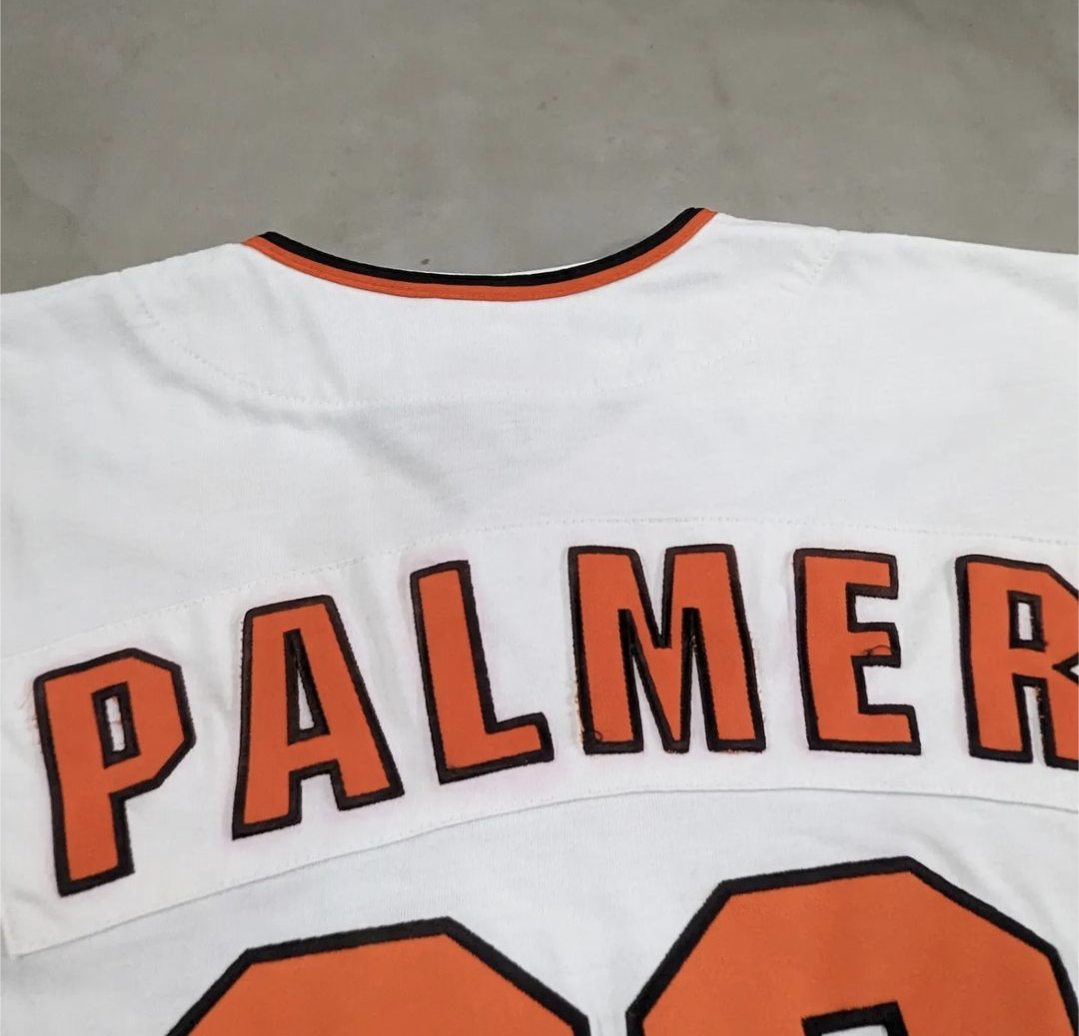 オールド MLB ボルチモア オリオールズ ストライプ ベースボールシャツ オールド MLB ボルチモア オリオールズ ストライプ ベースボールシャツ