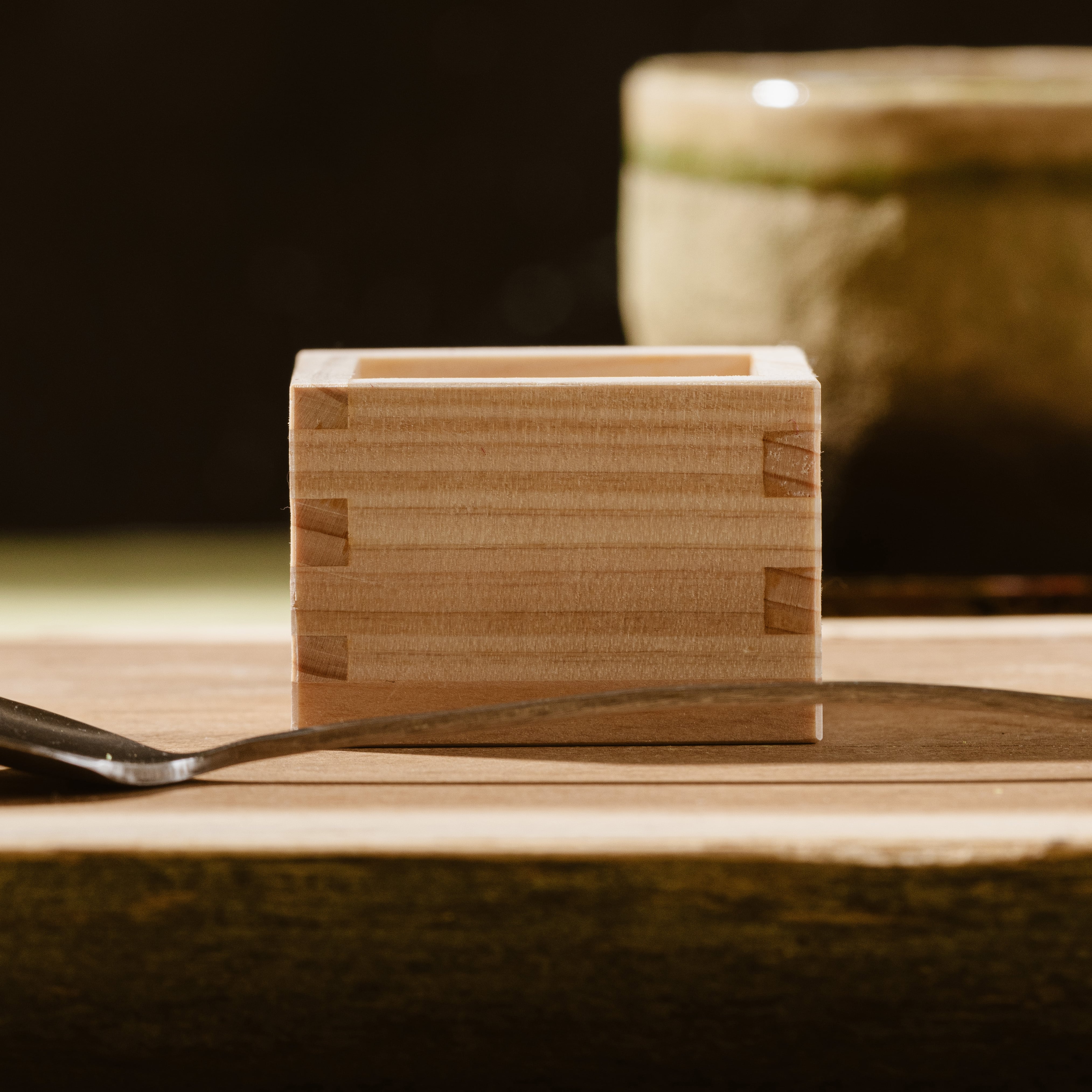 東濃ひのき 桝（無塗装）1合 | 青山食演生活 PREMIUM SELECT