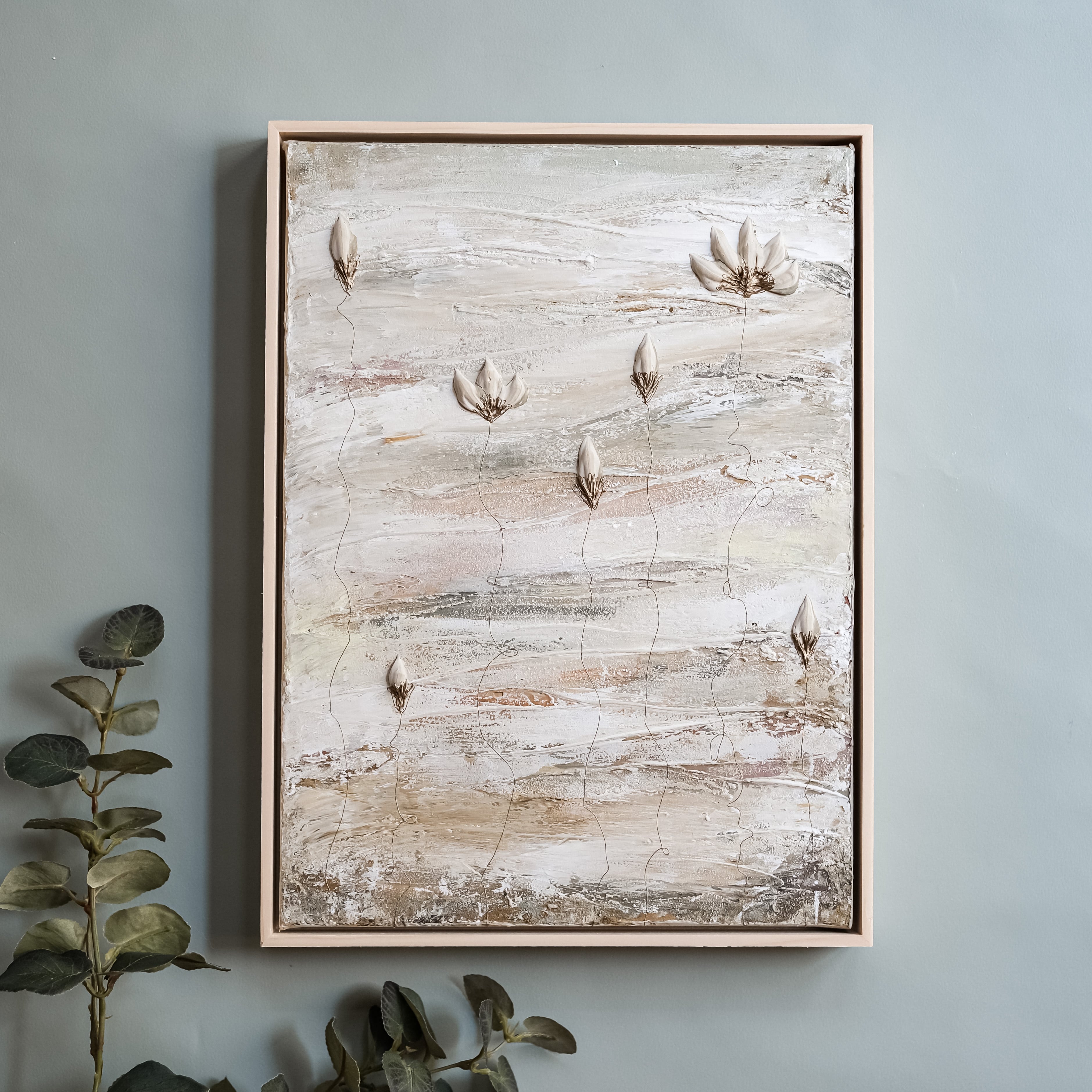 雀 TomoArt A4 額つき Autumn | TomoArt