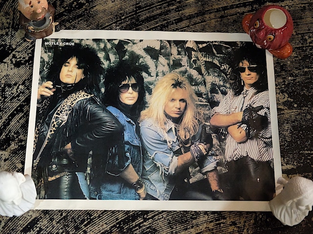 80’s MOTLEY CRUE original poster