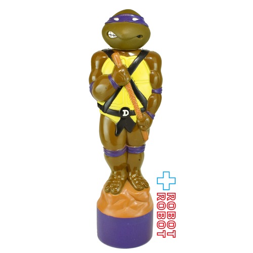 ニンジャ・タートルズ ドナテロ ソーキー バブルバス シャンプー ボトル 1990
