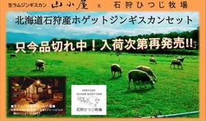 北海道石狩産ホゲットジンギスカンセット