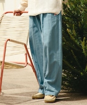 【SUNS】PIN STRIPE TUCK WIDE RELAX PANTS［RSP003］