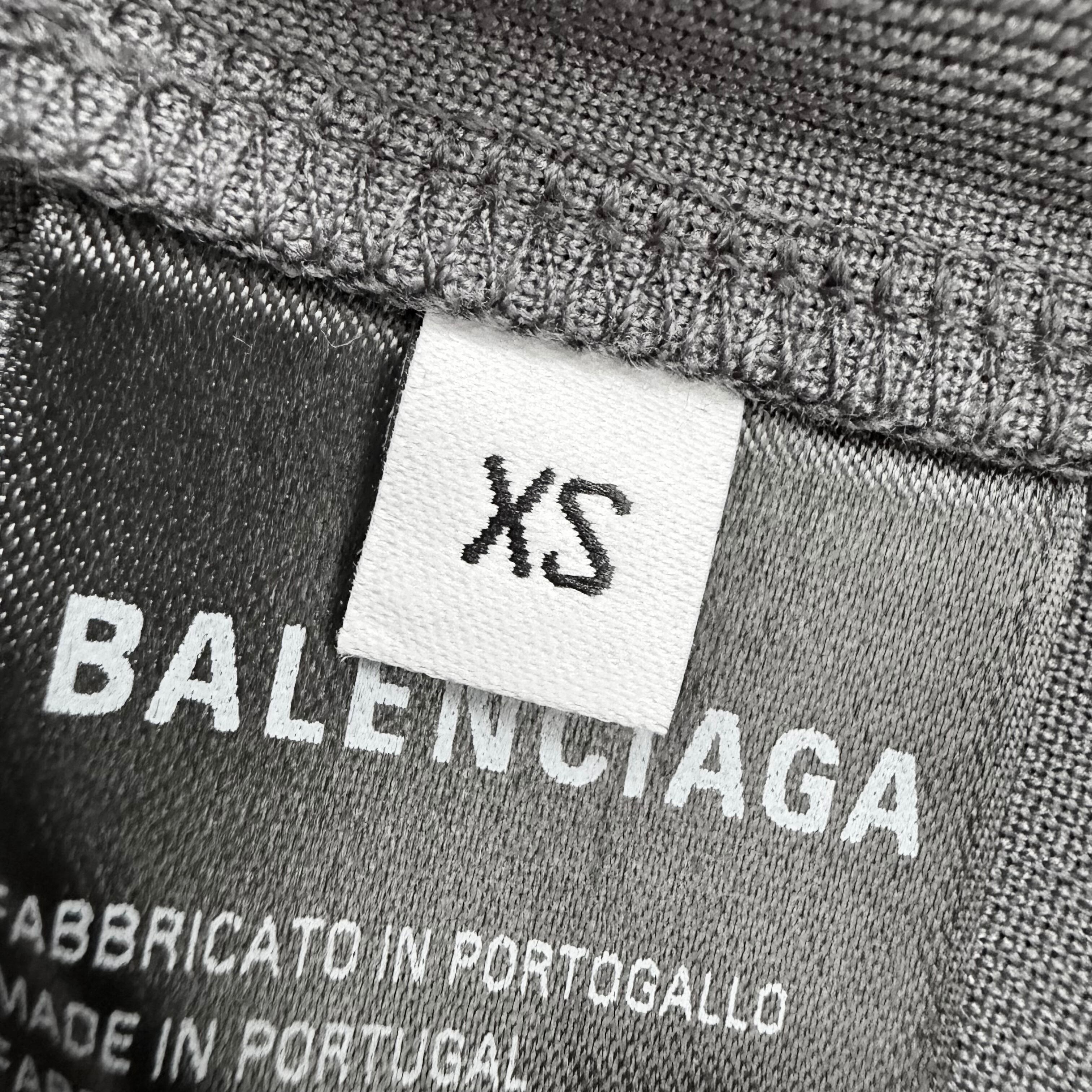 BALENCIAGA 3B Sports Icon Ski Long Sleeve T-Shirt Gray XS | BRAND
