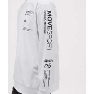 ムーブスポーツ長袖シャツ S.F.TECH 2FACE スリーブロゴ[メンズ]ST5FLT01M