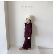 ザゴグマ / THE GOGUMA / 無地ストレッチハイネックT / 韓国子供服 / ジュニア / 26winter〖取寄〗*JS~JL*