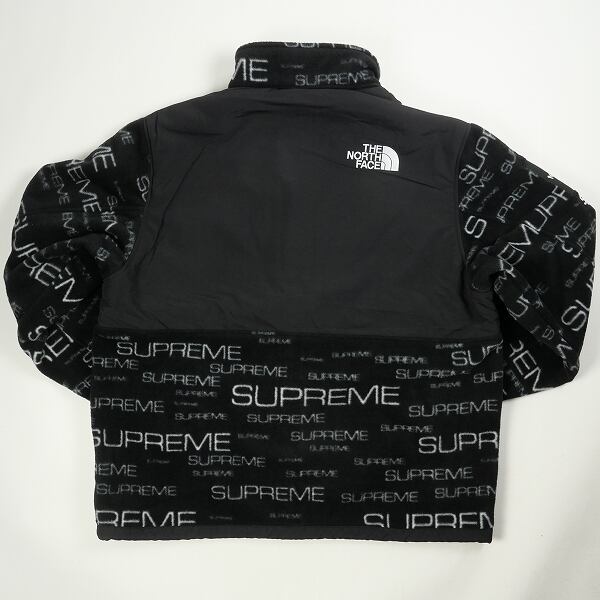 supreme north face フリース　黒　L