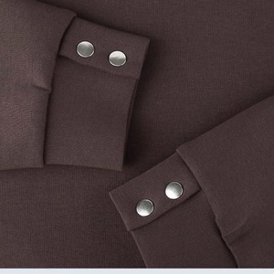 袖2スナップロングTシャツ　1215