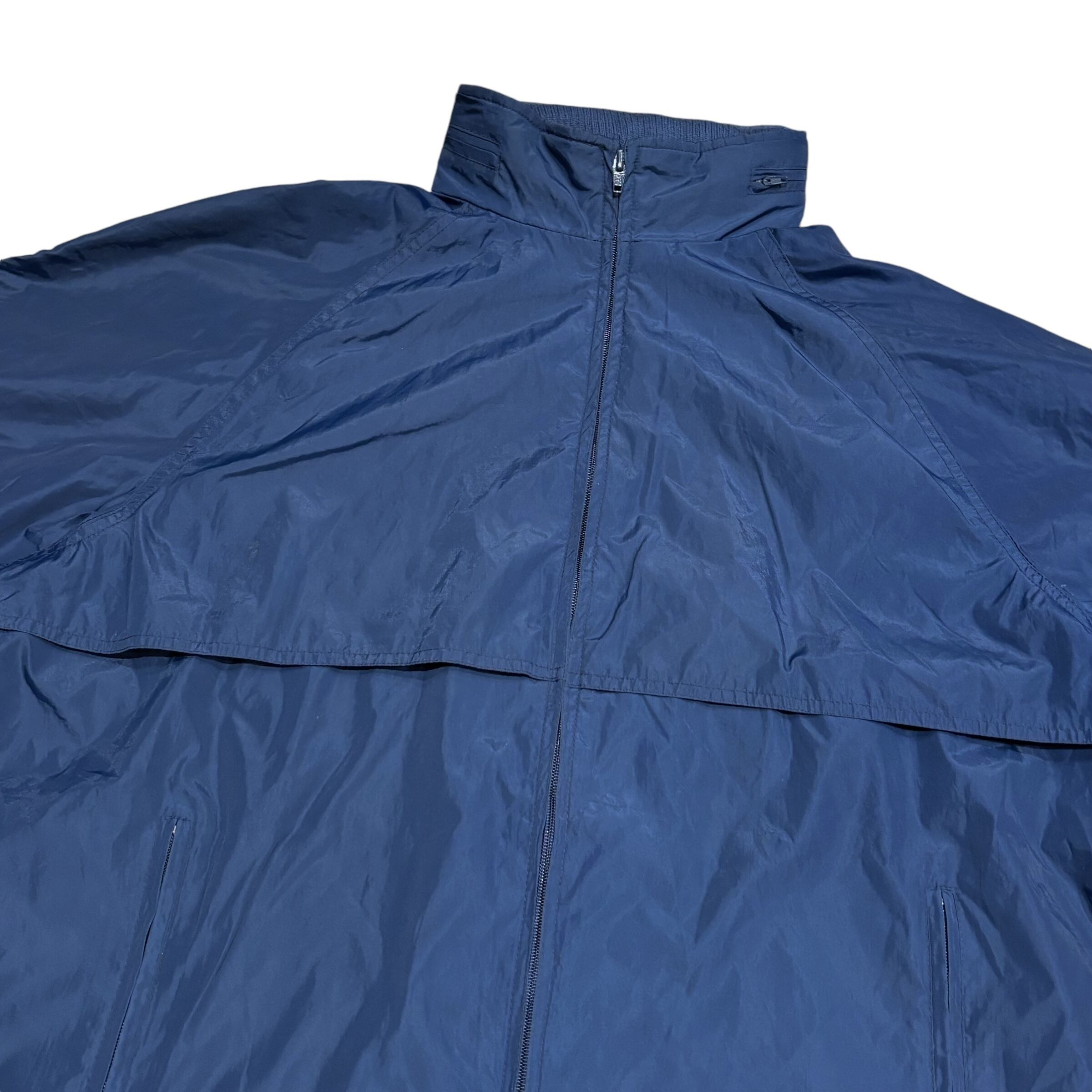 80-90's USA製 黒タグ Eddie Bauer Zip-up Nylon Jacket L 80-90's USA製 黒タグ Eddie Bauer Zip-up Nylon Jacket L