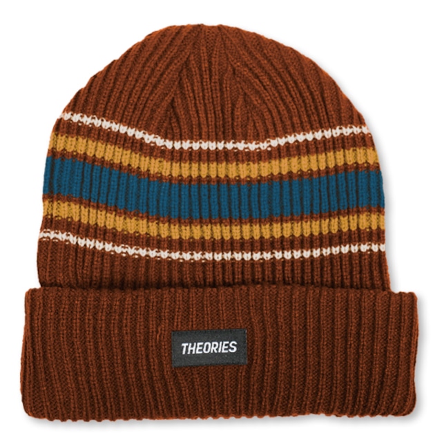 THEORIES / BEANIE / BRUST STRIPE RUM