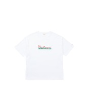 【#Re:room】FLOWERS LOGO EMBROIDERY T-SHIRTS［REC899］