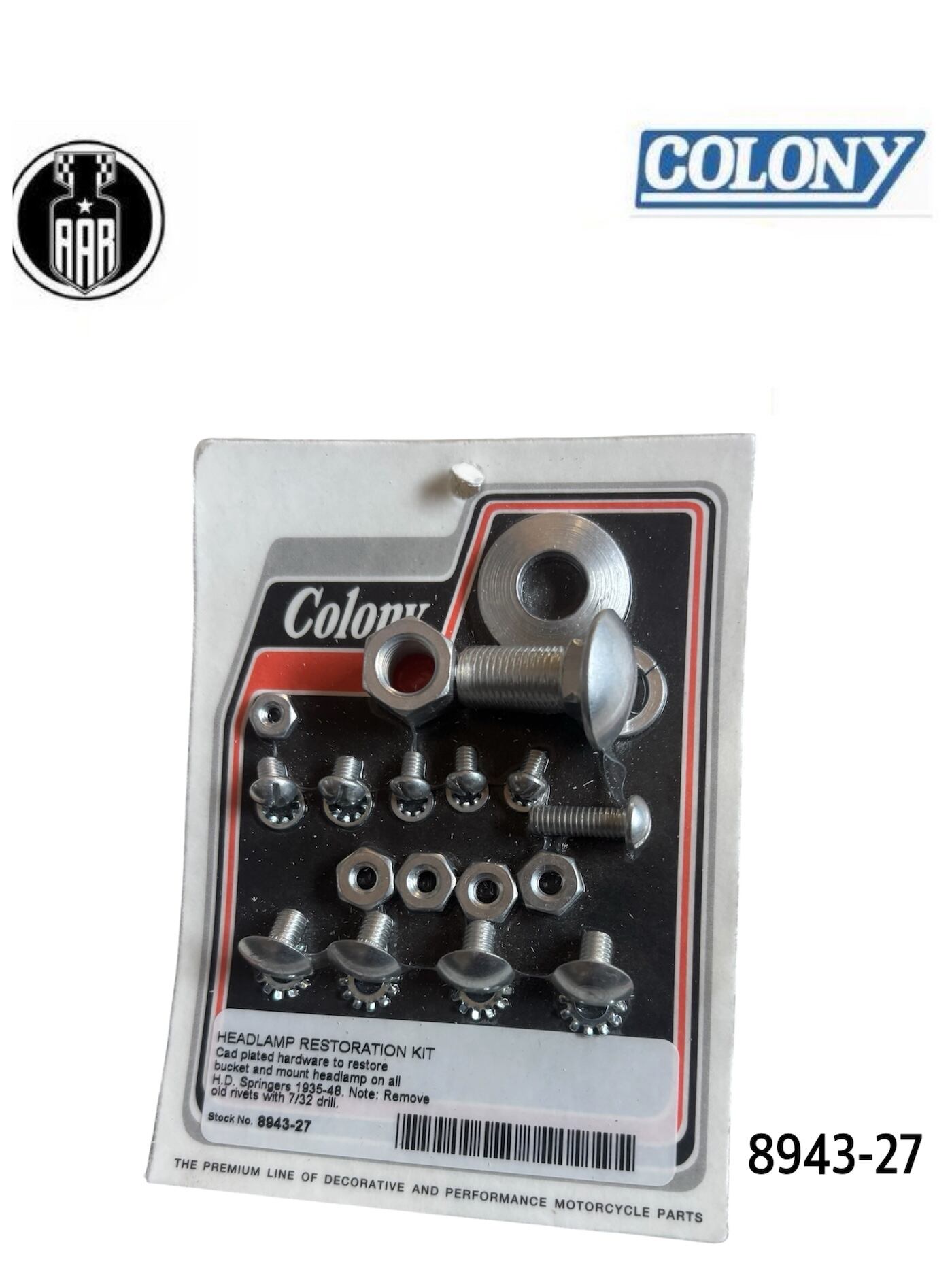 2137-4 Colony コロニー クロームメッキ ハンドルバー ライザー