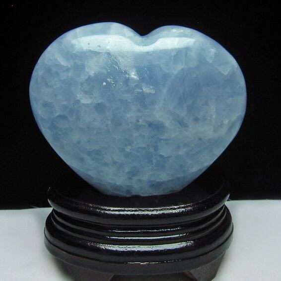 ブルーカルサイト ハート置物 台座付属 155-157