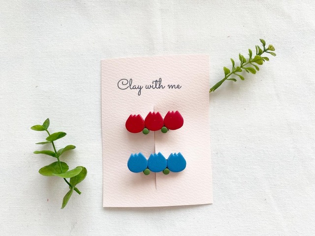 TULIP hair clips 1