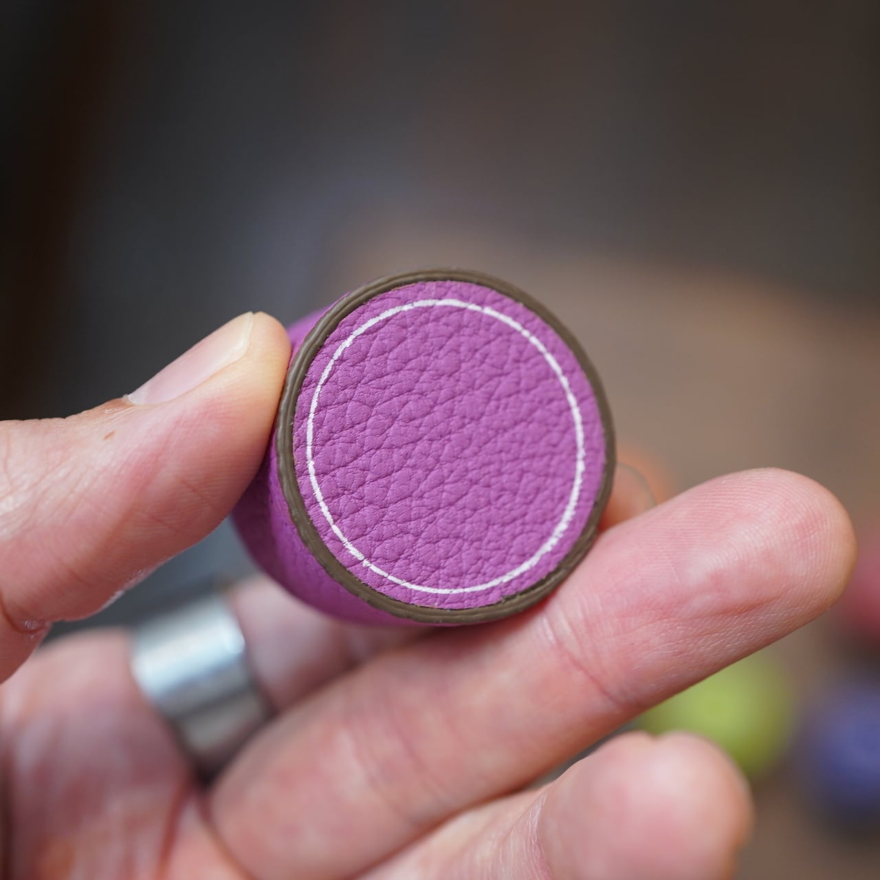 カンダミサコ ペーパーウェイト 丸 シュランケンカーフ | CIRCLE