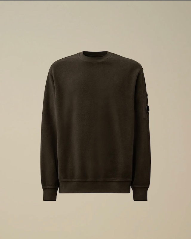 【25AW】C.P COMPANY シーピーカンパニー / BRUSHED EMERIZED DIAGONAL FLEECE / フリーストップス