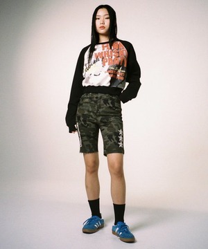 [CAVISH] W WHISKY PARTY SWEATSHIRT BLACK(CV2DSFM463A)