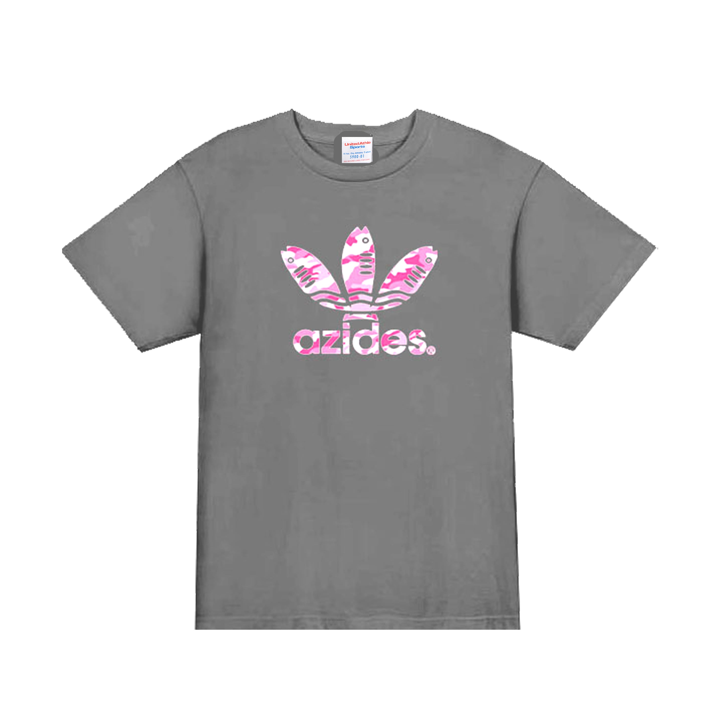 azides/バックプリント半袖S～3XL］ ノーマル アジデスTシャツ | parodys