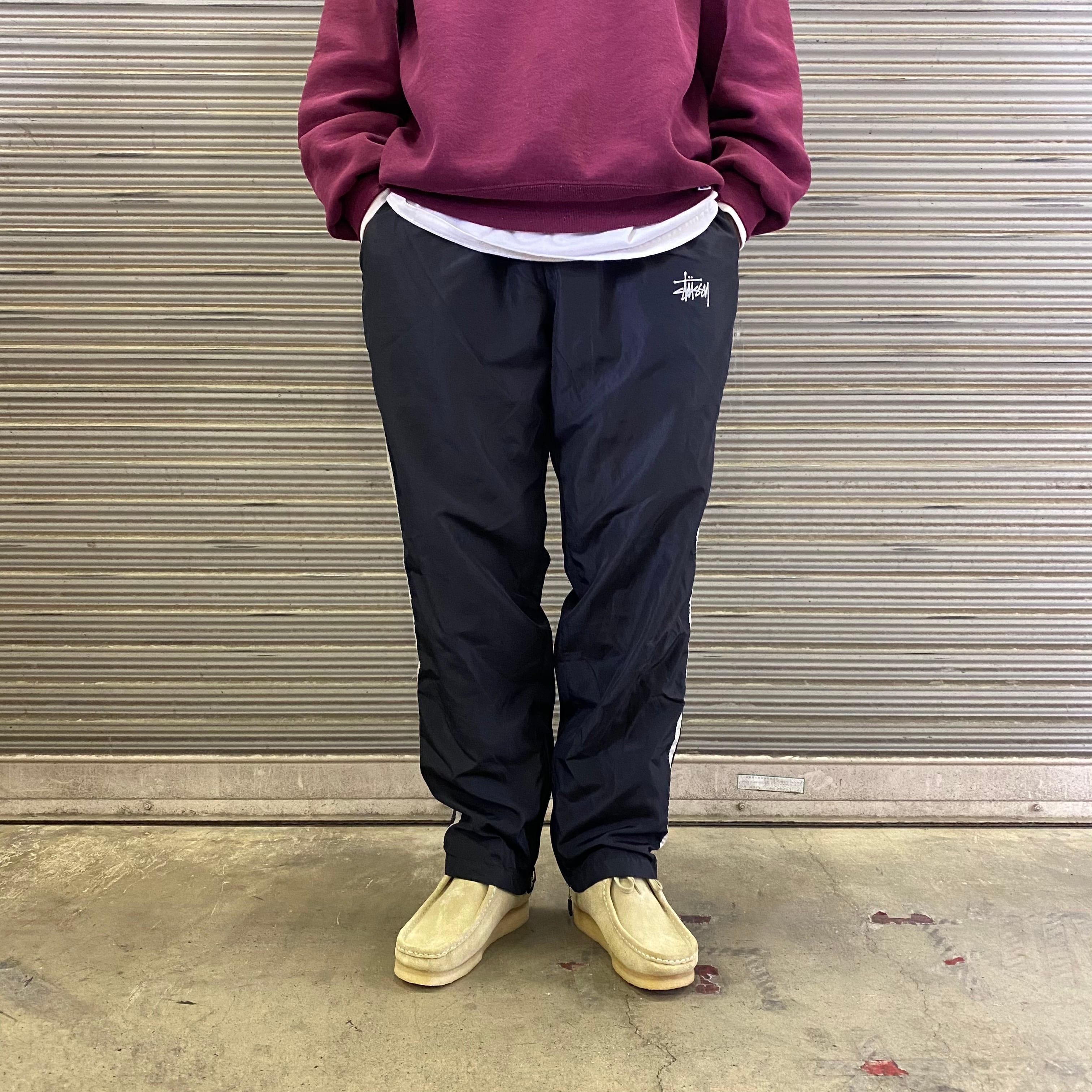 90s old stussy ナイロンパンツ