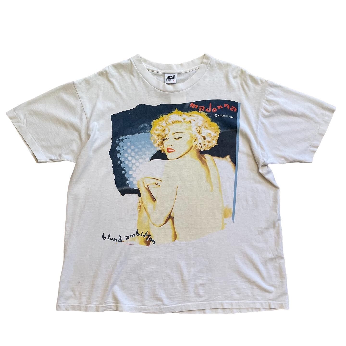 90s ビンテージ USA製 マドンナ BLOND AMBITION Tシャツ