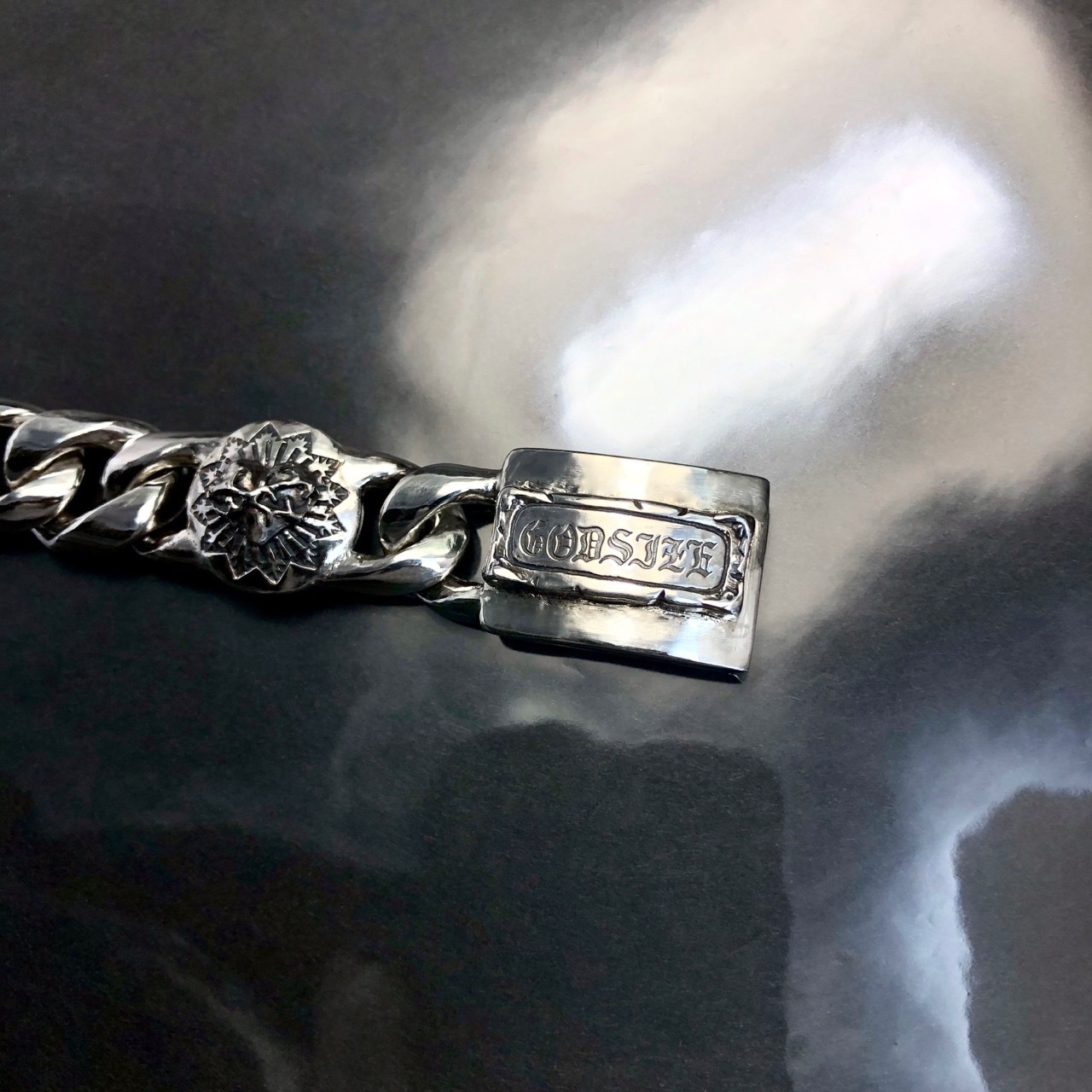 SW:HEART CHAIN BRACELET /  スタンプワークハートチェーンブレスレット