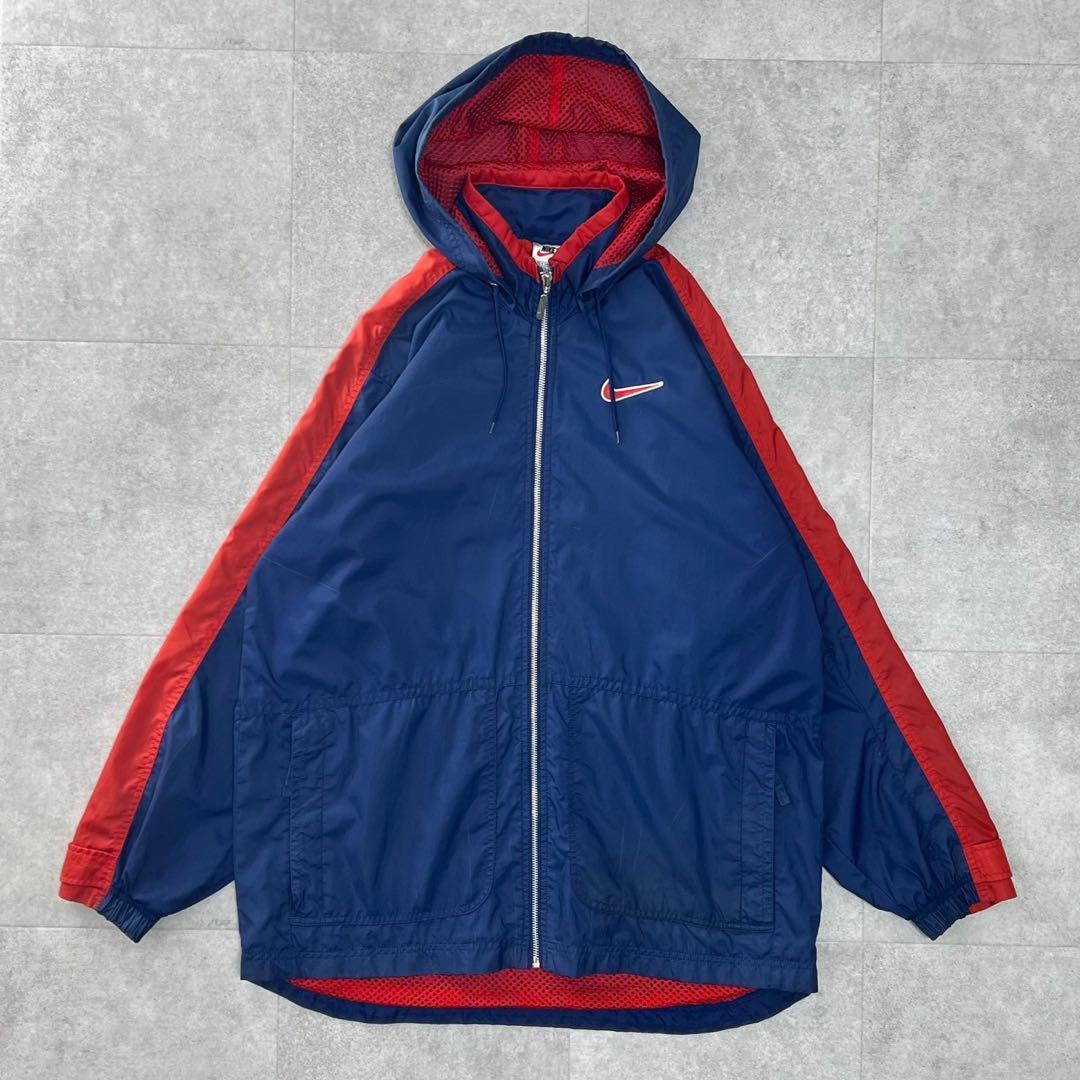 NIKE ナイキ ナイロンジャケット ナイロンパーカー 90s ビンテージ M