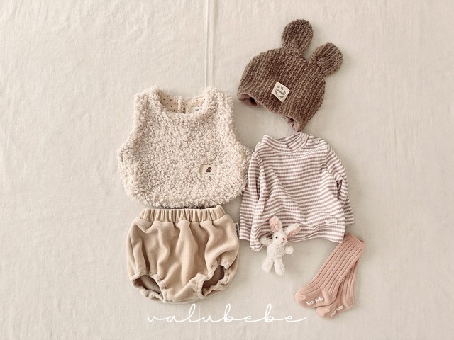 【予約】Boucle Bear Beanie 25 (Bebe)