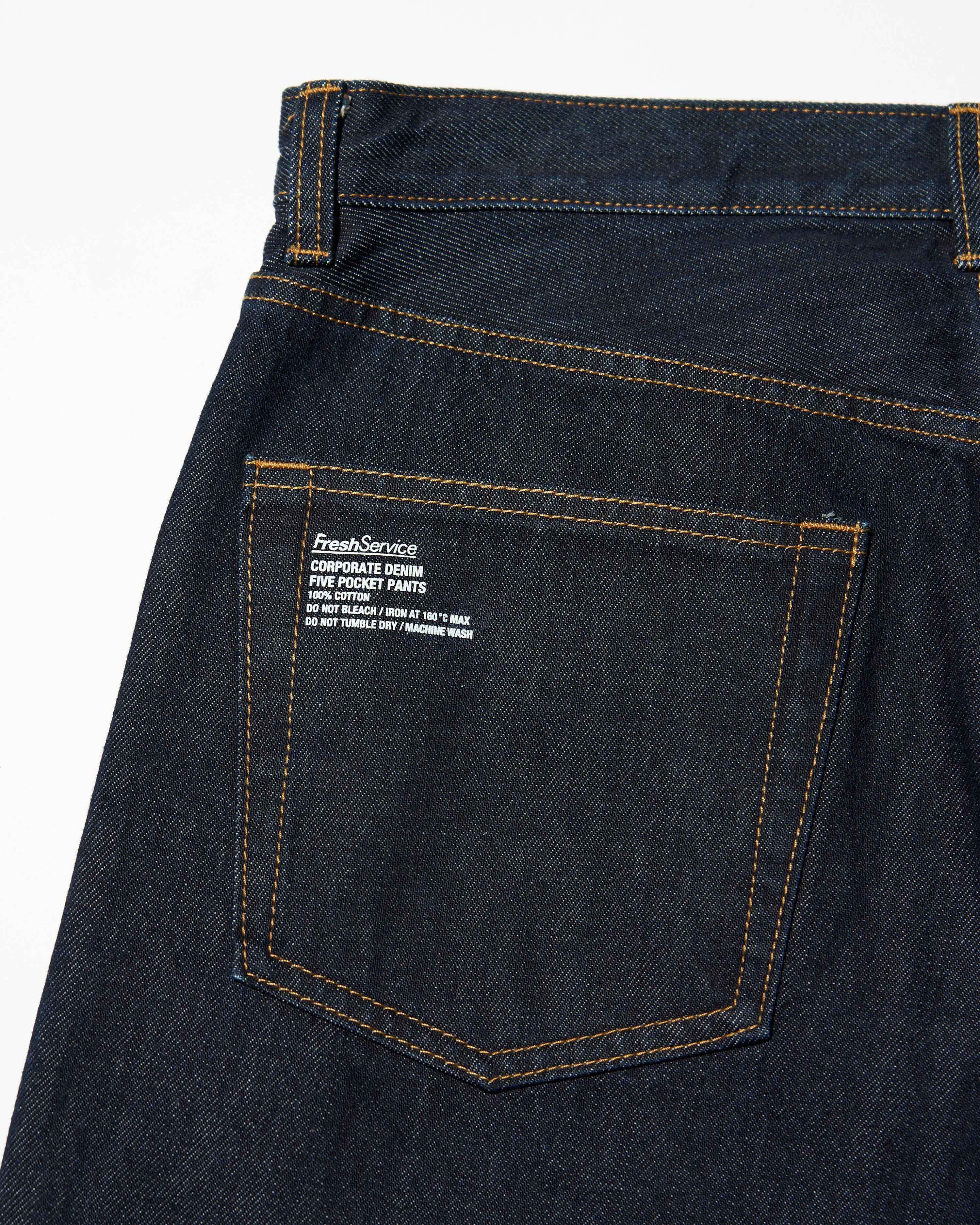 FreshService｜CORPORATE DENIM FIVE POCKET PANTS/ONE WASH | 眠家