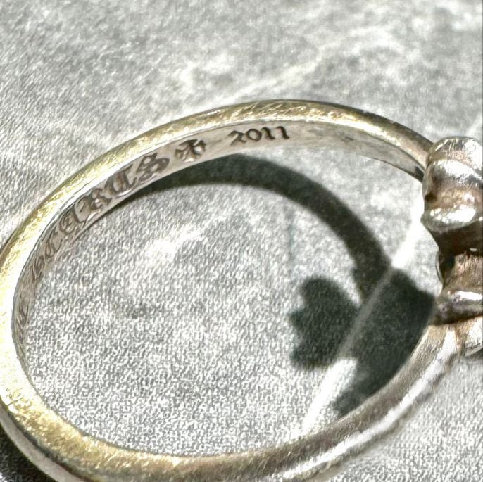 CHROME HEARTS クロムハーツ バブルガムリング CHクロス 指輪