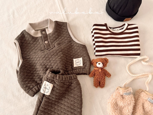 【予約】Totoro Cushion Vest (Bebe, Kids)