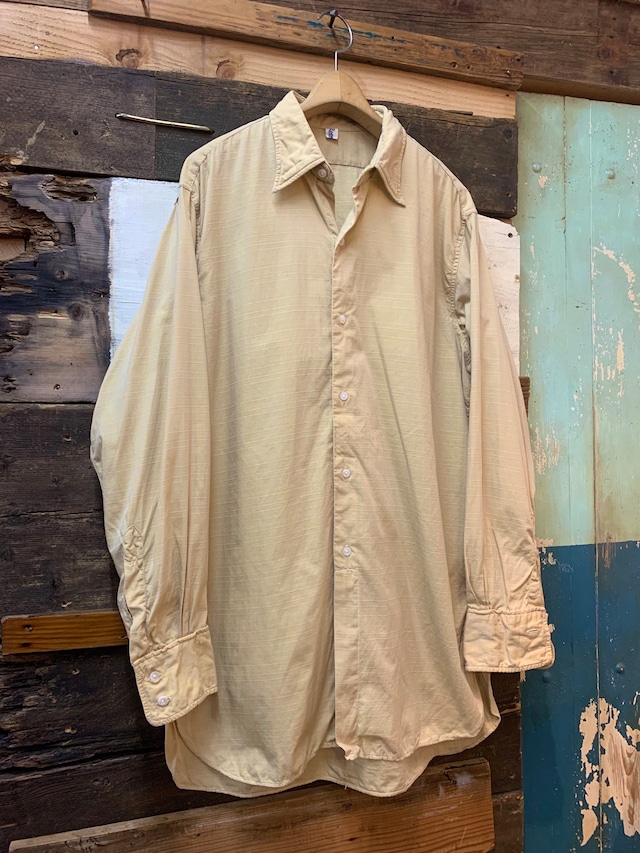 1950's french cotton work shirt