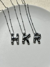 Big alphabet necklace