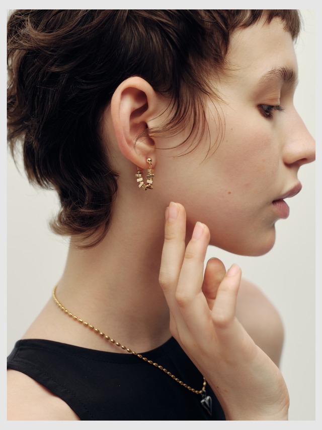 Hoop pierce -Gold/Silver-