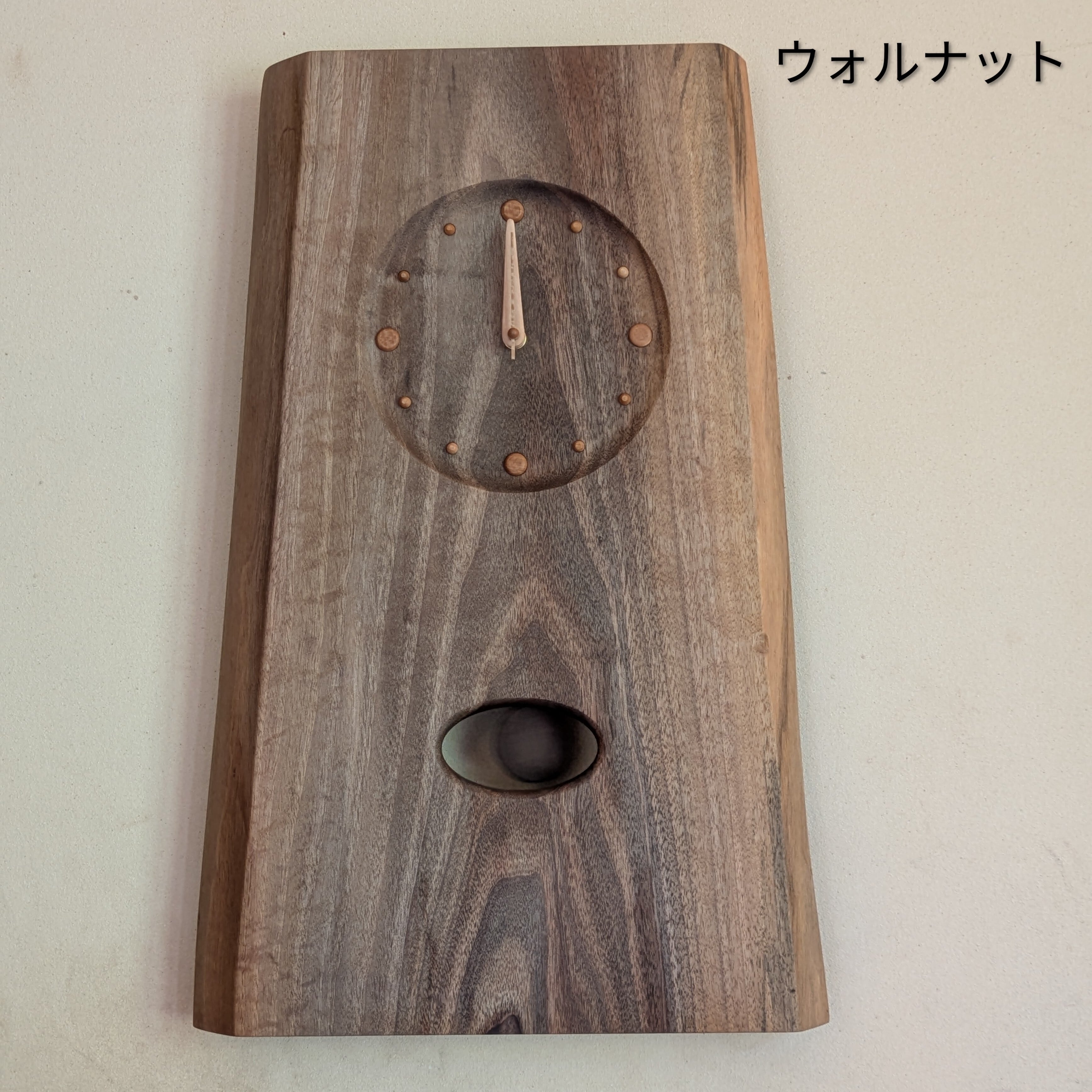 耳付振り子時計（クウォーツ式） | 飛騨高山 家具工房雉子舎オンライン