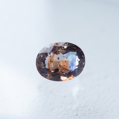 オーバル　10×8mm　#10【硝子の宝石】箔入