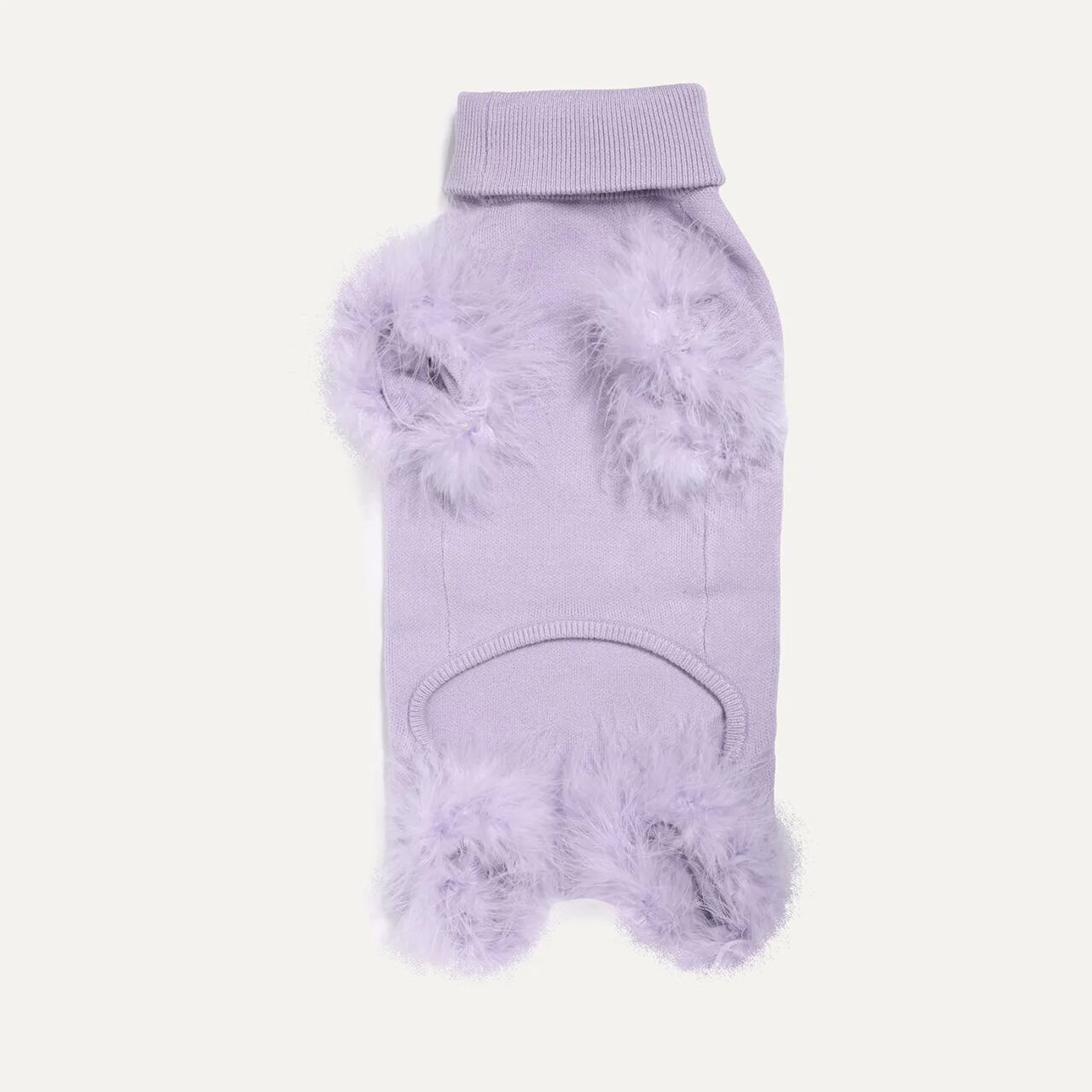 Feather Knit Onesie(Lavender)/ maxbone