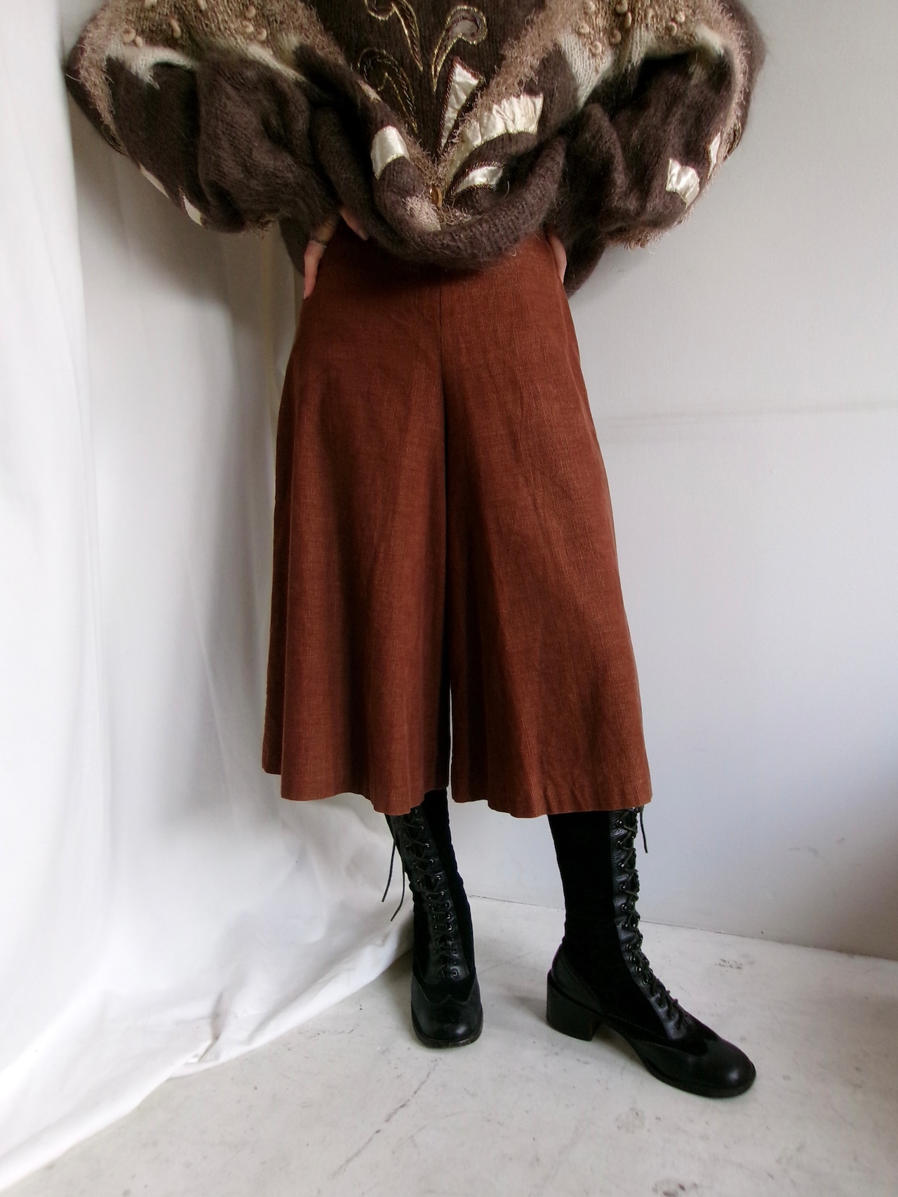 Corduroy half pants Made in California