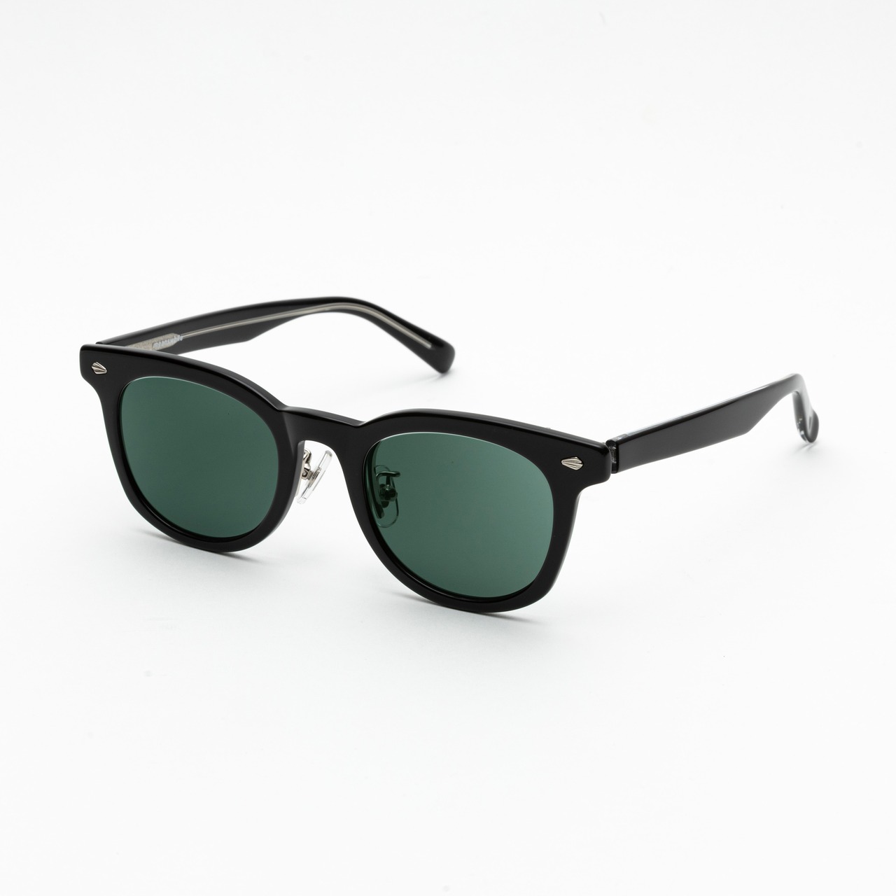 meanswhile Flip-up Transition Color Glasses “Neutral Color” 【 BLACK×PILOT GREEN 】