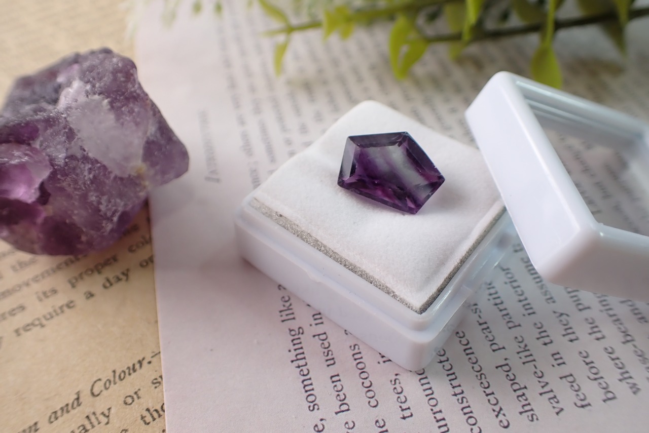 【原石セット】フローライト　5.35ct/120.70ct 　[C1‐545]