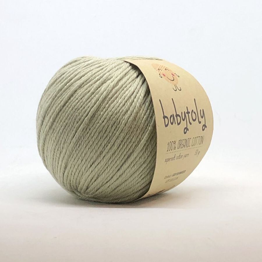 babytoly / Organic Cotton Yarn / SEAWEED