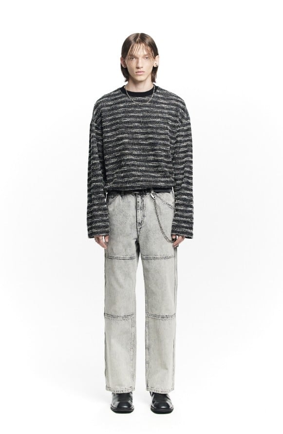 ☆Stray Kids ヒョンジン 着用！！【MAISON MINED】SPREAD CARPENTER