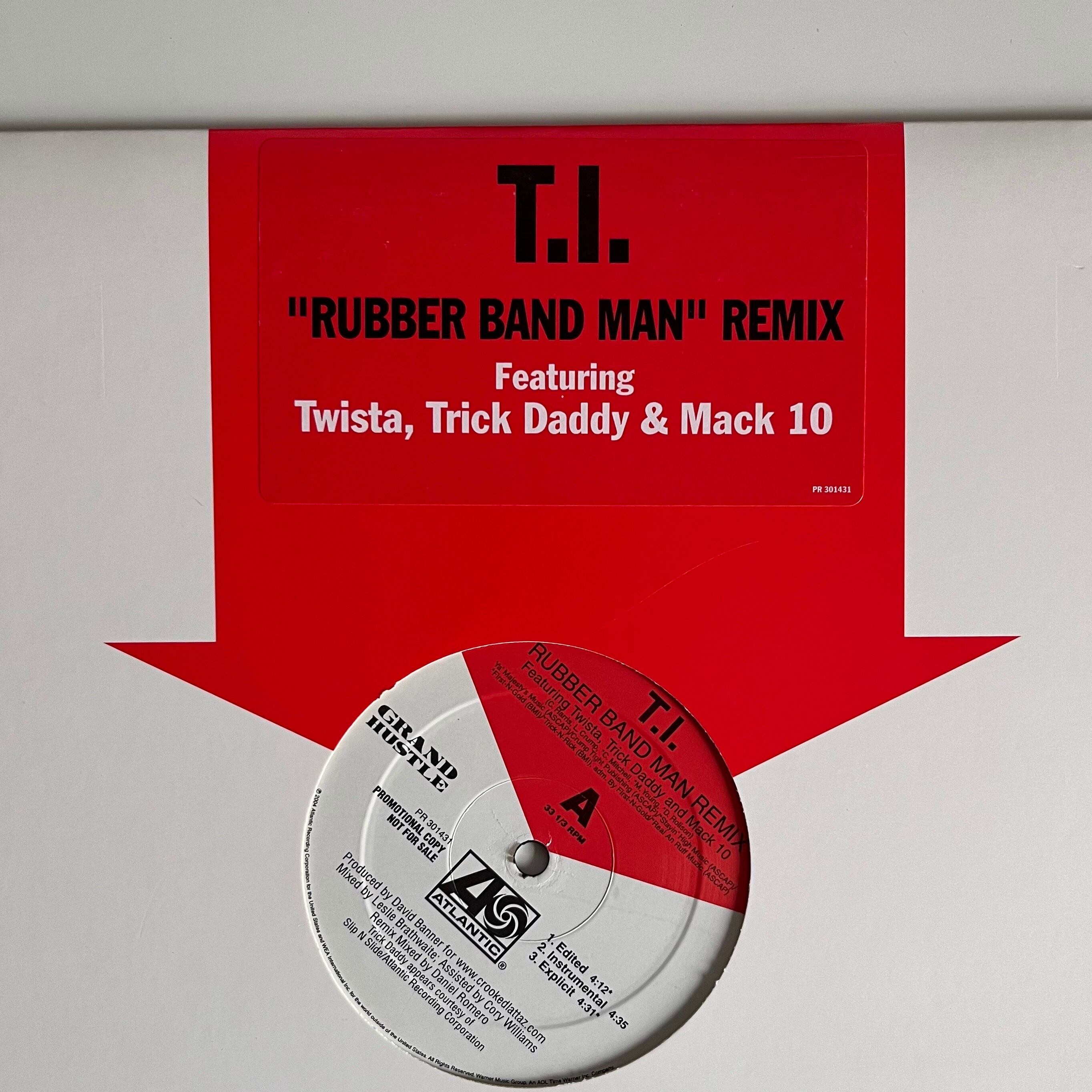 T.I. Featuring Twista, Trick Daddy & Mack 10 Rubber Band Man (Remix