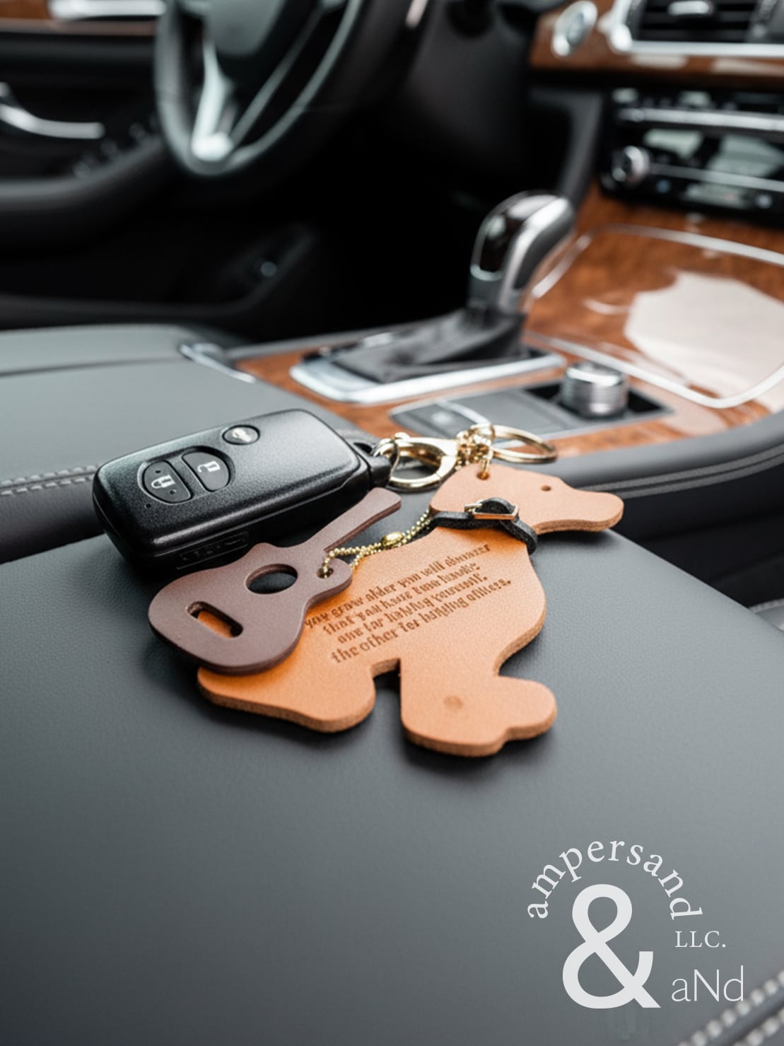 ドッグキーホルダー(茶)