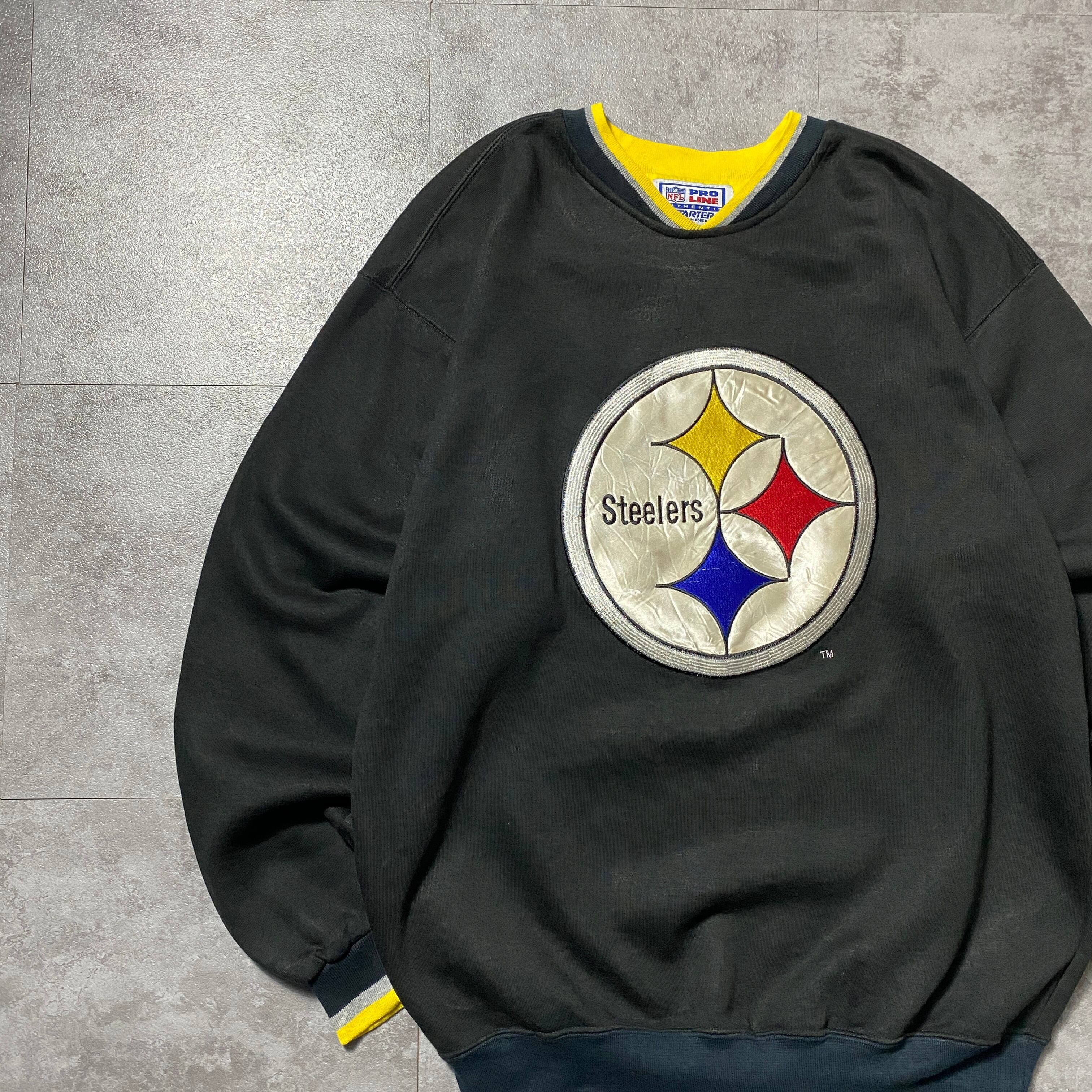 90's NFL PRO LINE STARTER スターター スティーラーズ ラインリブ
