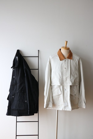 Ancellm  -AGING DENIM HALF JACKET- / ANC-JK99-B / アンセルム エイジングデニムハーフジャケット
